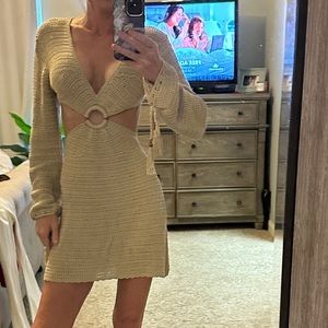 Crochet, summer dress